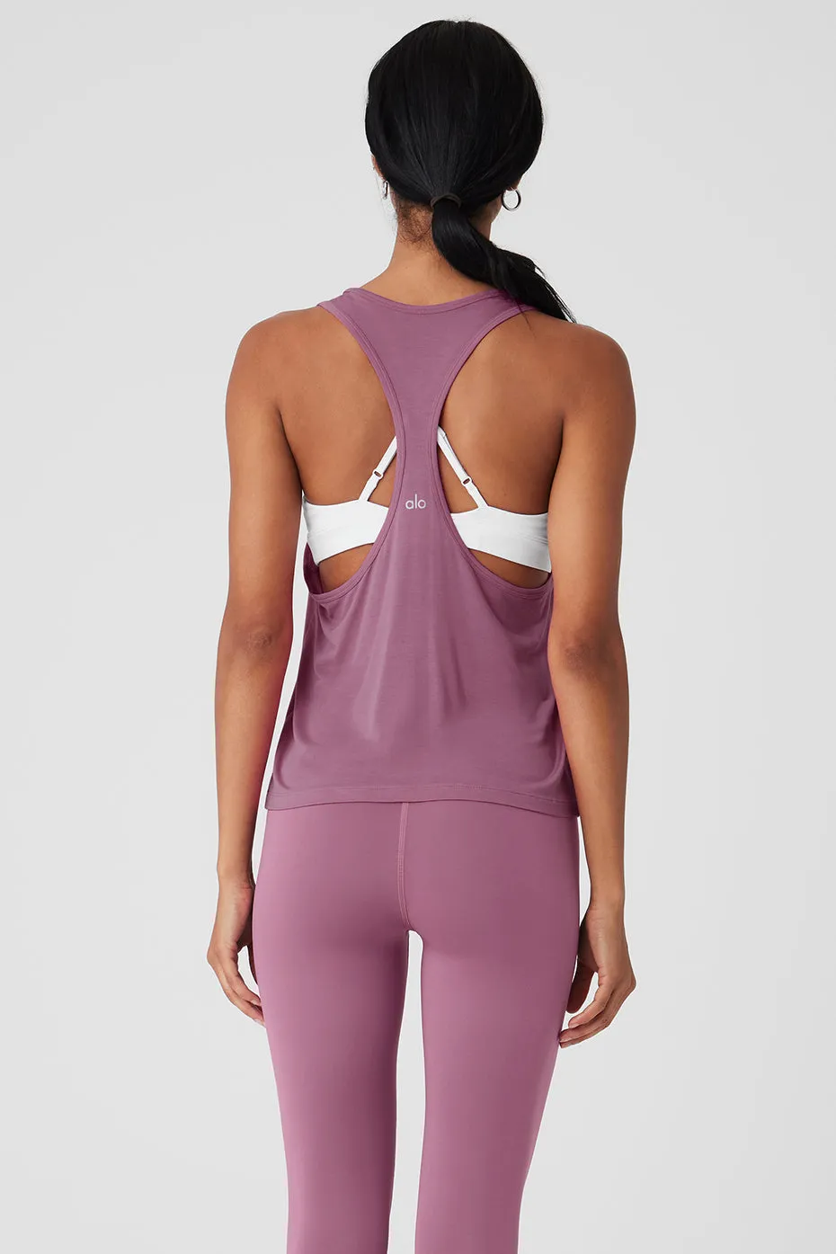 ALL DAY TANK  SOFT MULBERRY