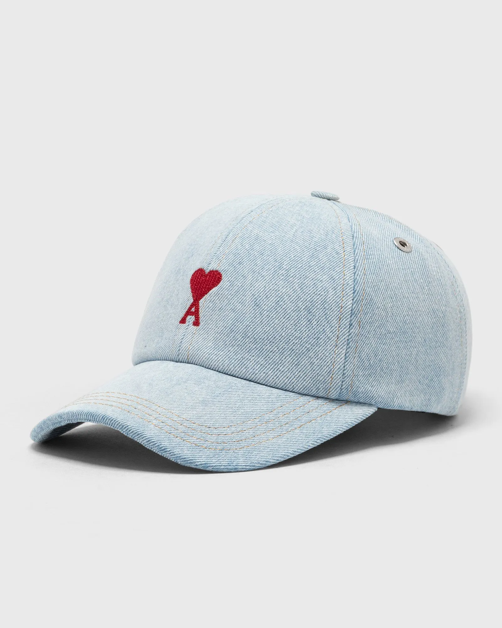 AMI Paris RED ADC EMBROIDERY CAP
