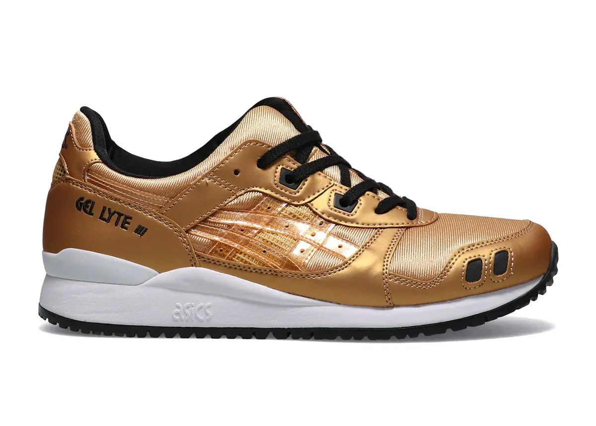 ASICS GELLYTE III MEDAL PACK METALLIC GOLD