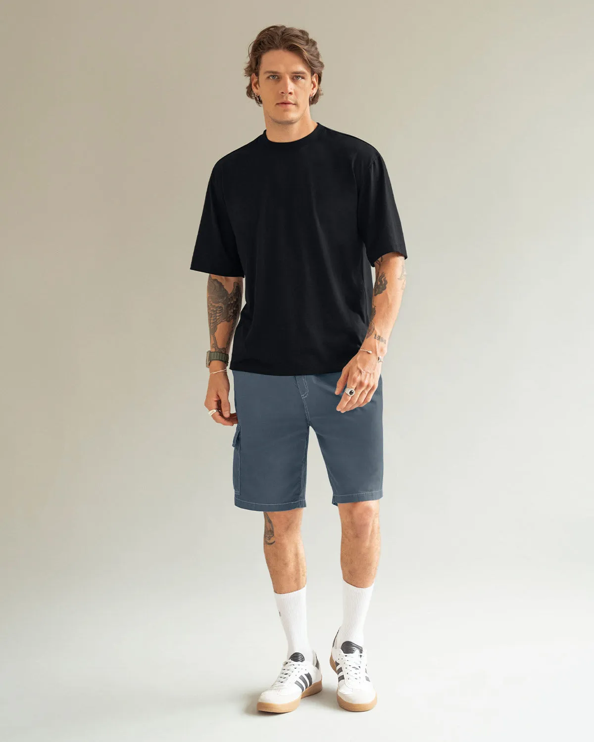 Bermuda oversized tipo cargo