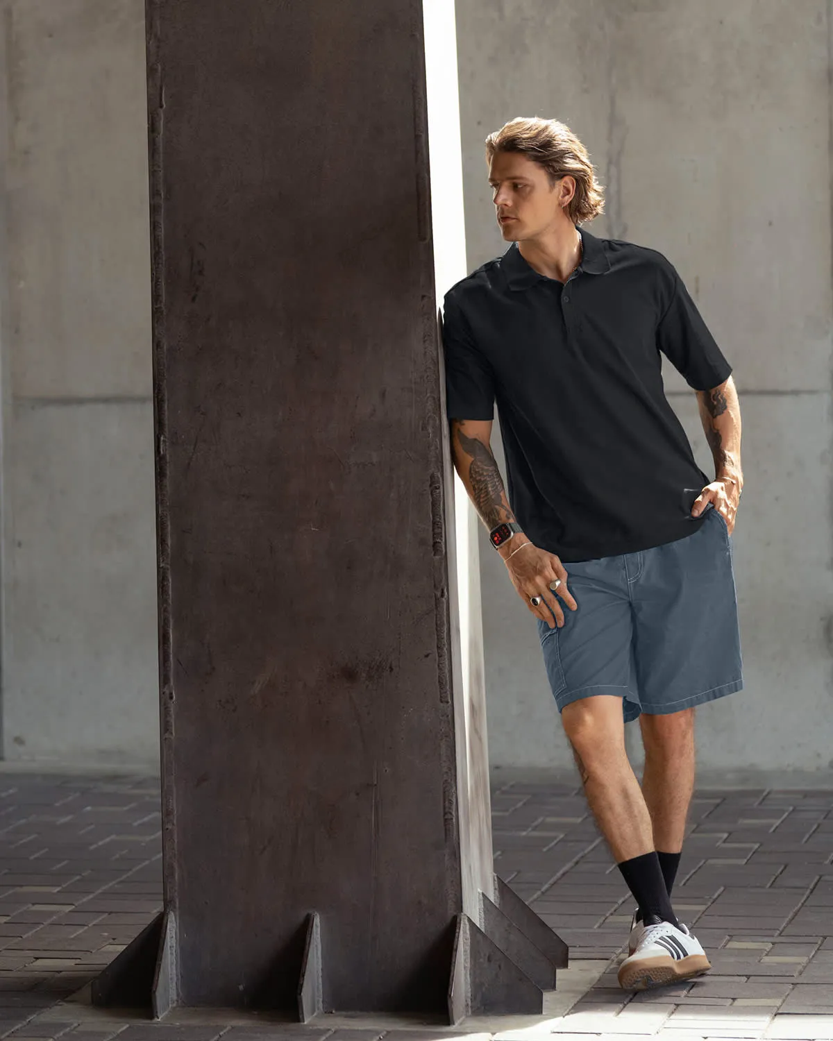 Bermuda oversized tipo cargo