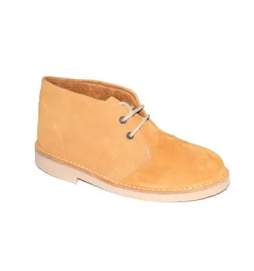 Bota safari con forro El Corzo en camel