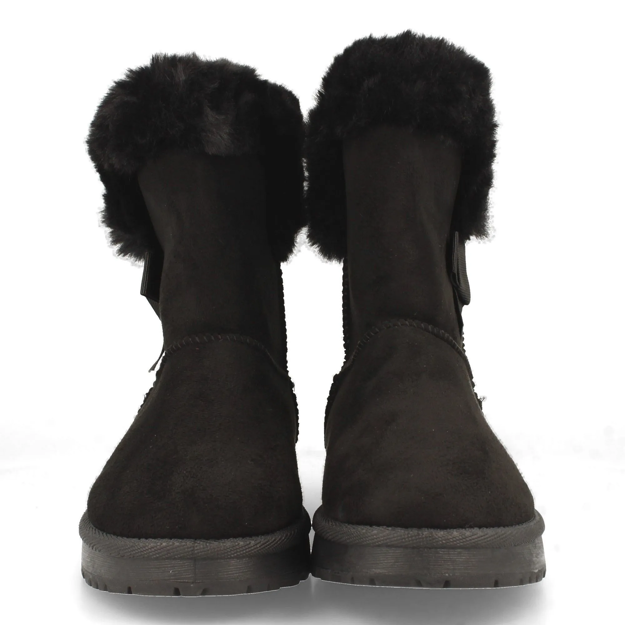Botas australianas nudo negro mujer