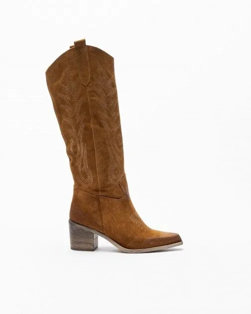 Botas Cowboy PROF Tex1 Camel