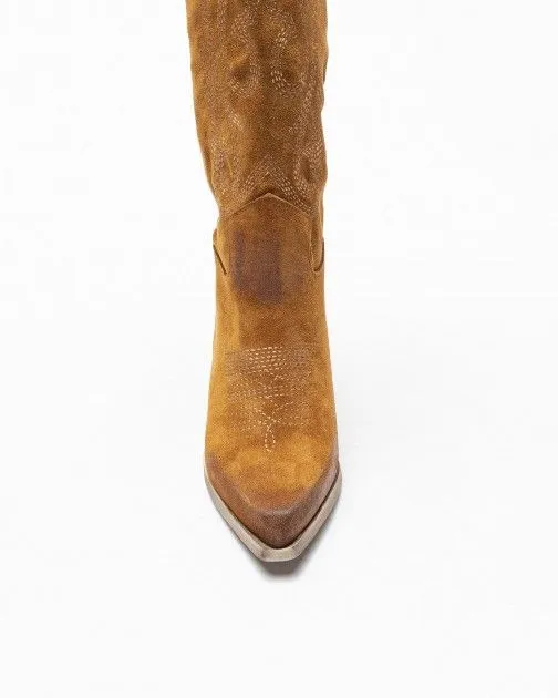 Botas Cowboy PROF Tex1 Camel