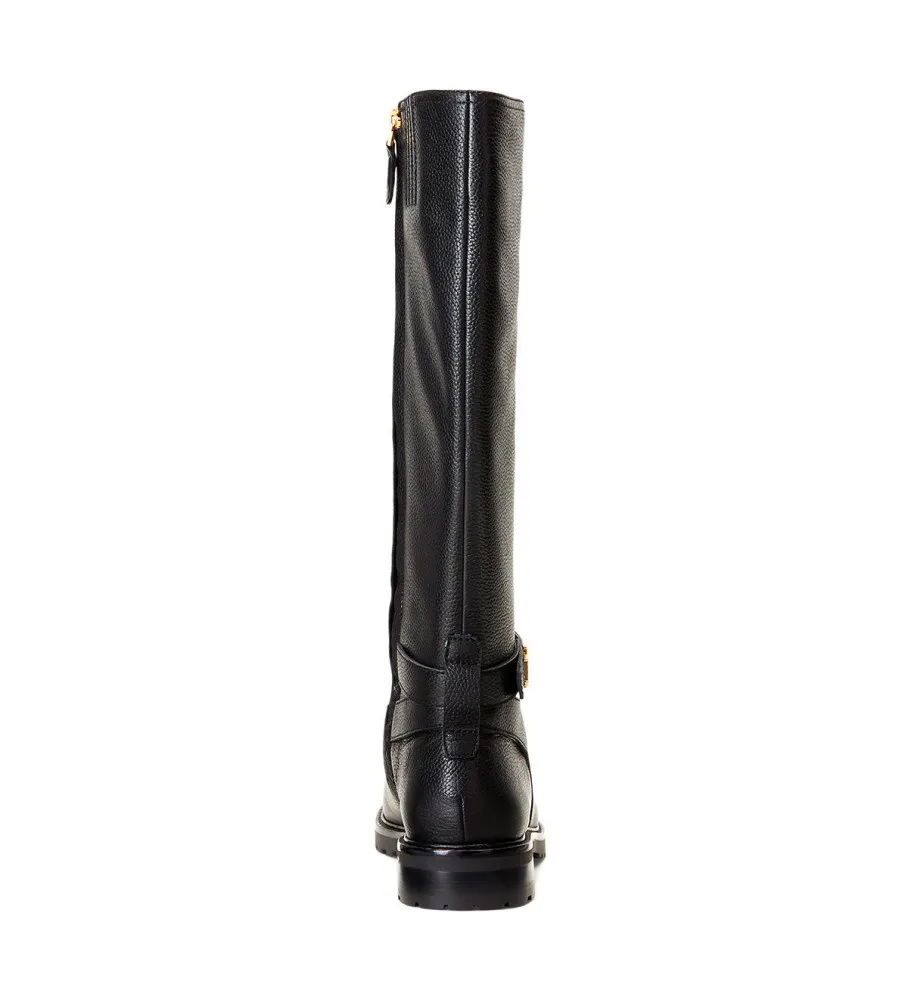 Botas de Piel Hallee negro