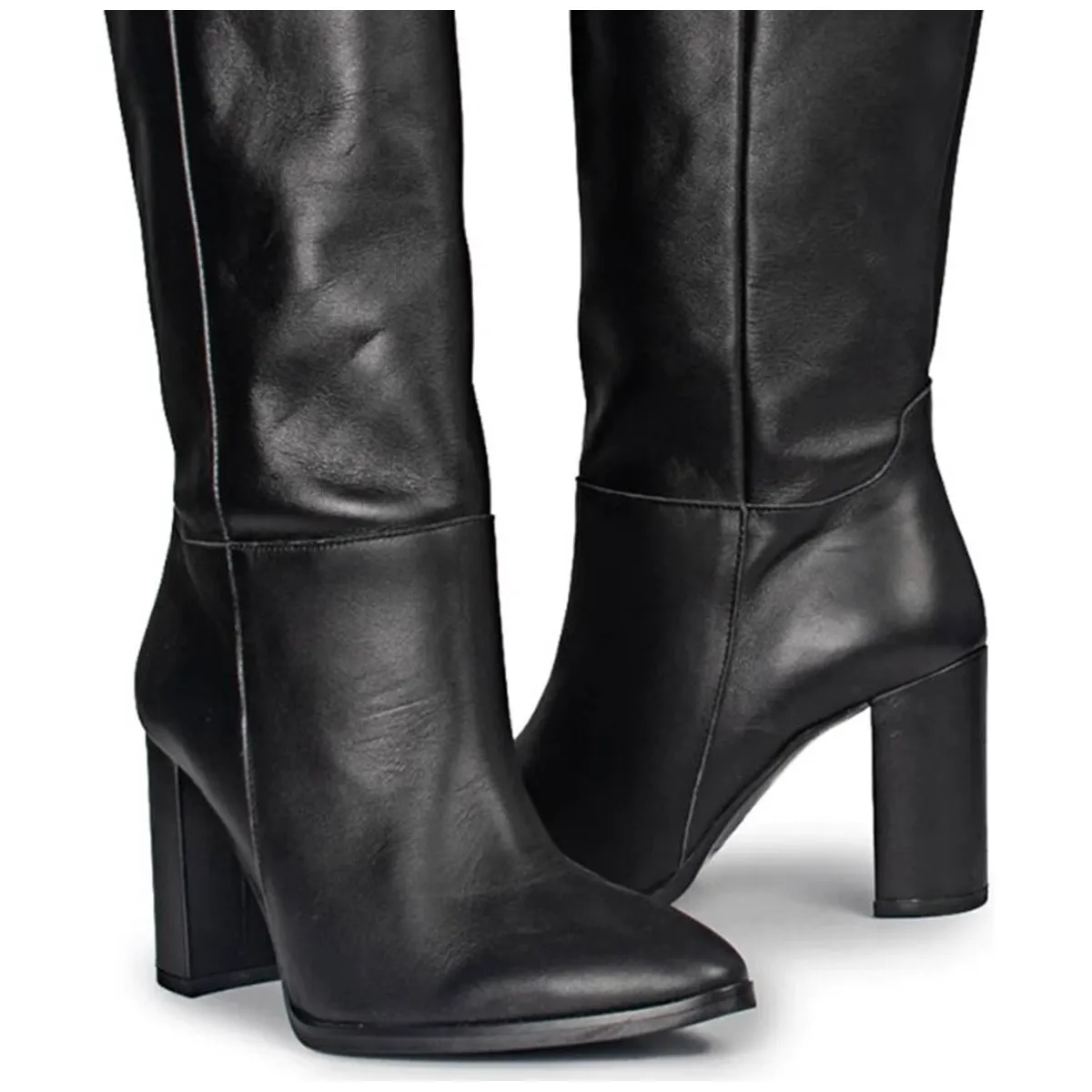 BOTAS TACÓN MUJER SABELA NEGRO