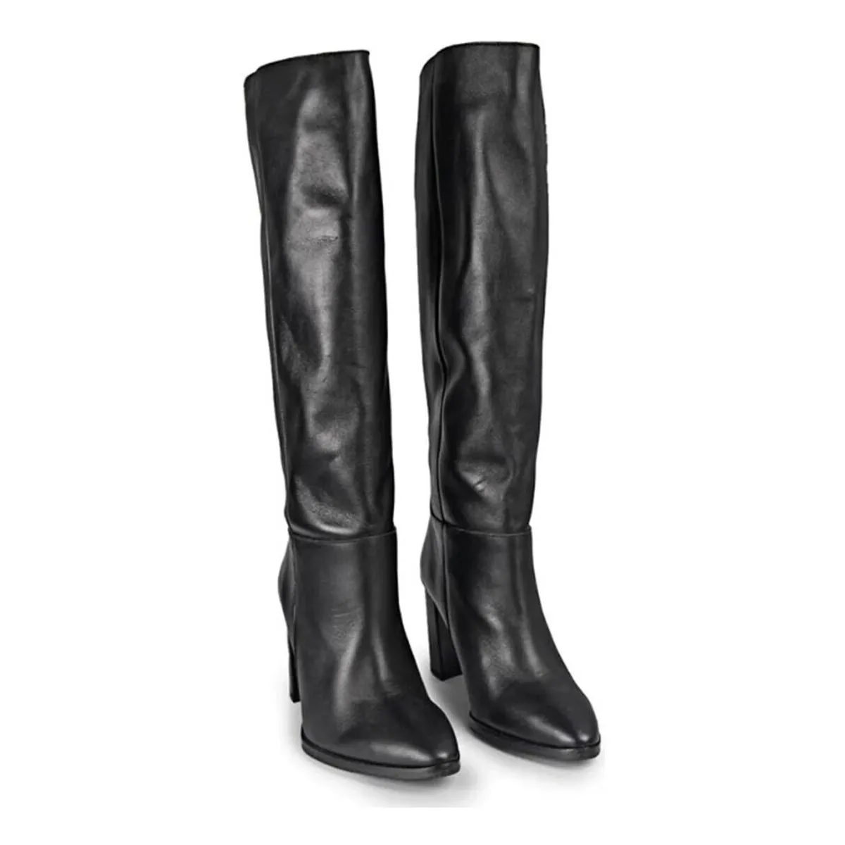 BOTAS TACÓN MUJER SABELA NEGRO