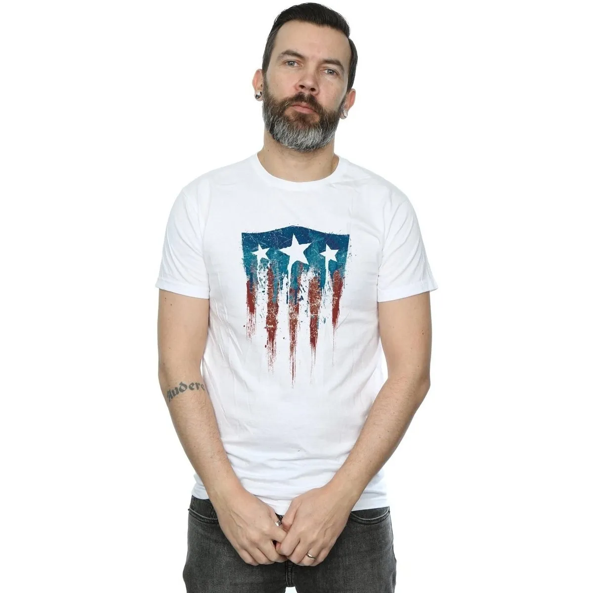 Captain America Flag Shield