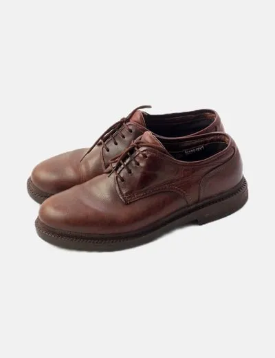 CARTUJANO Zapato marrón piel