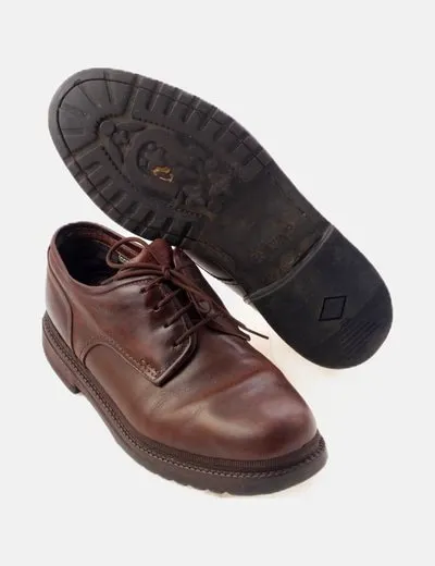 CARTUJANO Zapato marrón piel