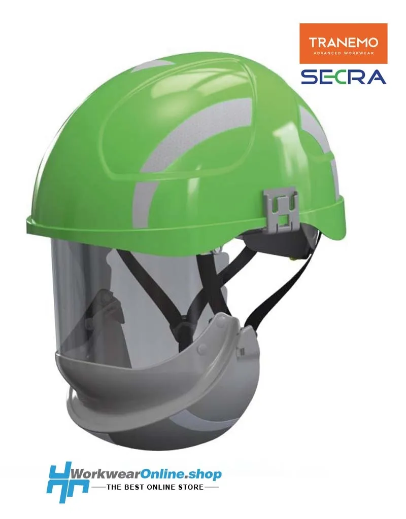 CASCO DE SEGURIDAD SECRA H058S2 ARCE6HT CON PANTALLA FACIAL INTEGRADA. PROTECCIóN CONTRA ARCO ELéCTRICO  CL. 2