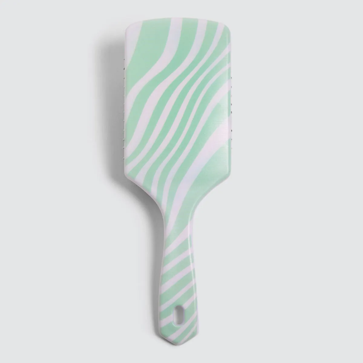 Cepillo Para Cabello Estampado De Rayas