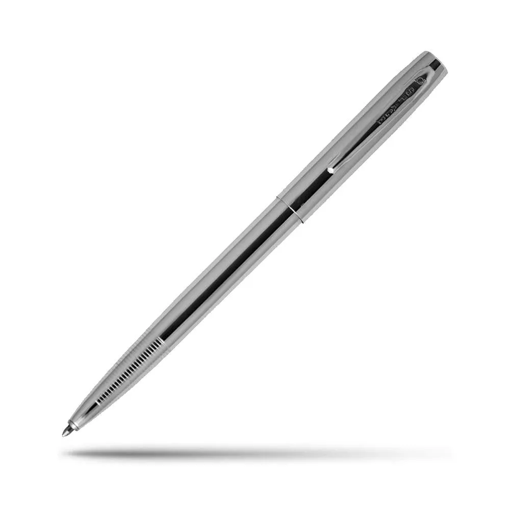 CHROME PLATED CAPOMATIC SPACE PEN  GIFT BOXED