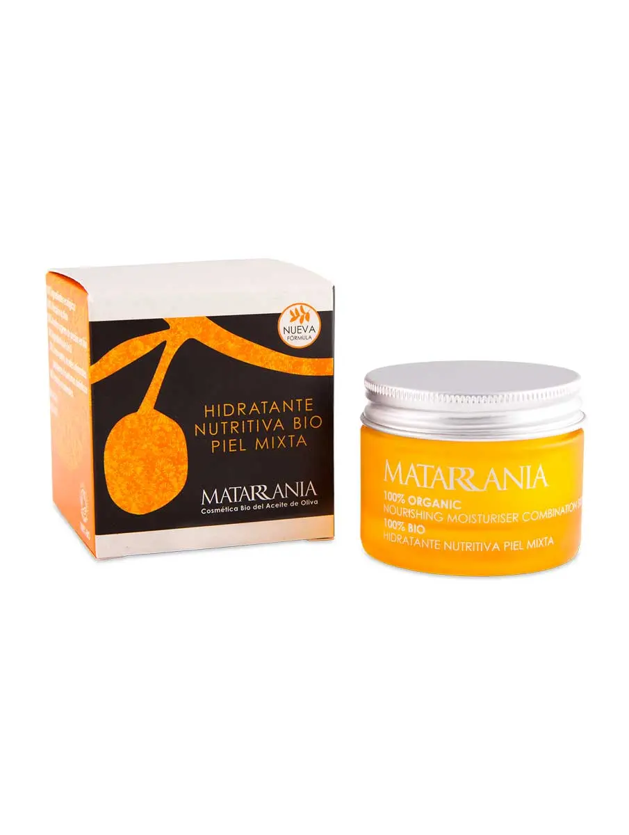 Crema hidratante piel mixta 100% ecológica