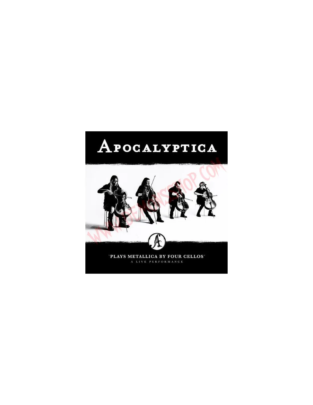 DVD Apocalyptica ‎– Plays Metallica By Four Cellos
