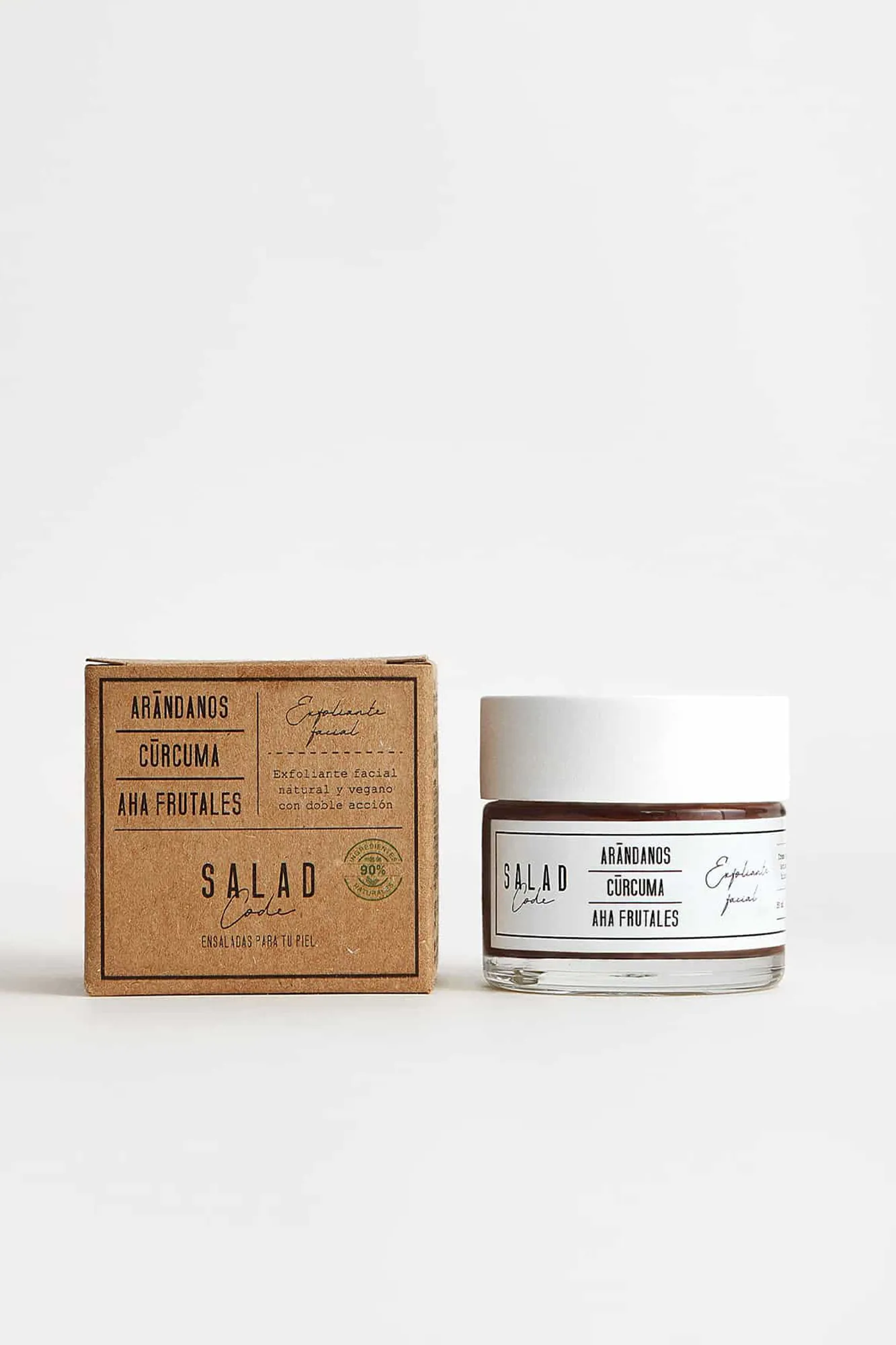 Exfoliante facial doble acción
