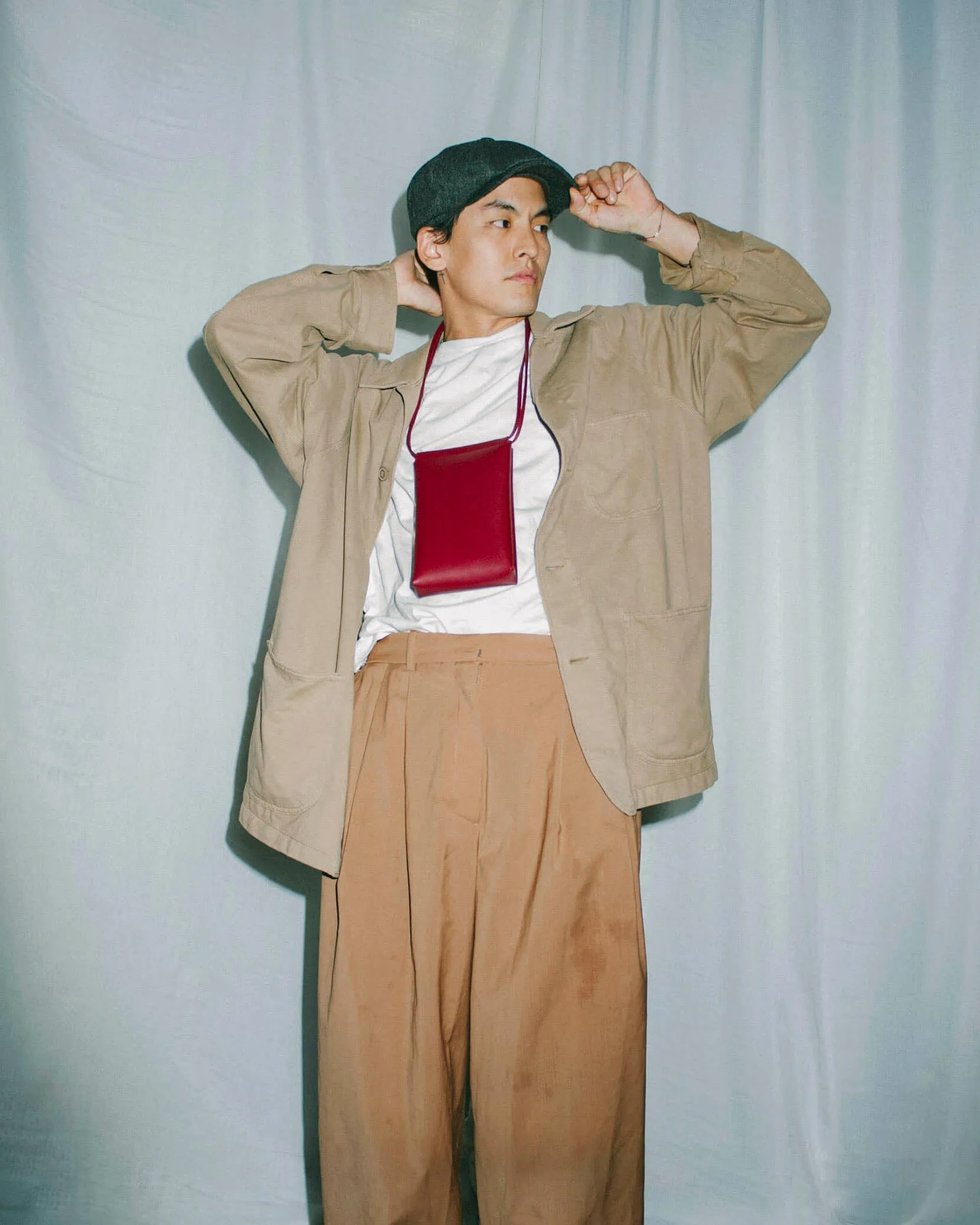 Extra Pocket · burgundy