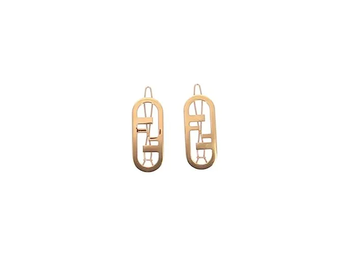 FENDI Accesorios para el cabello T.  Chapado en oro Dorado 