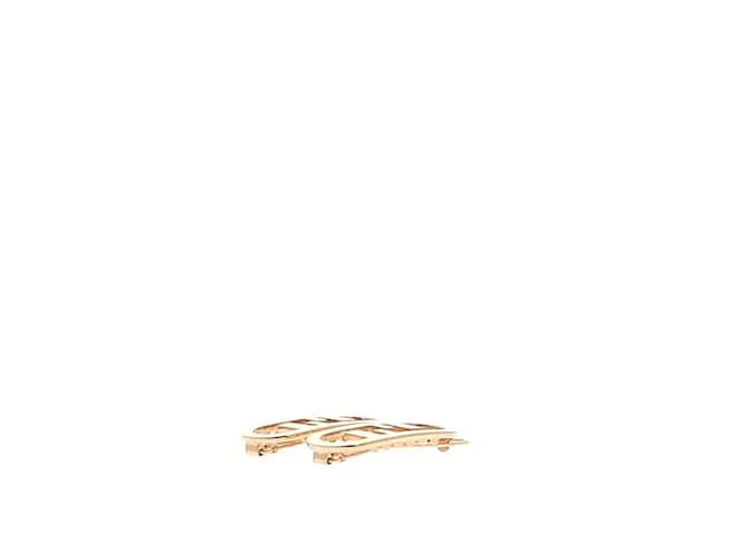 FENDI Accesorios para el cabello T.  Chapado en oro Dorado 