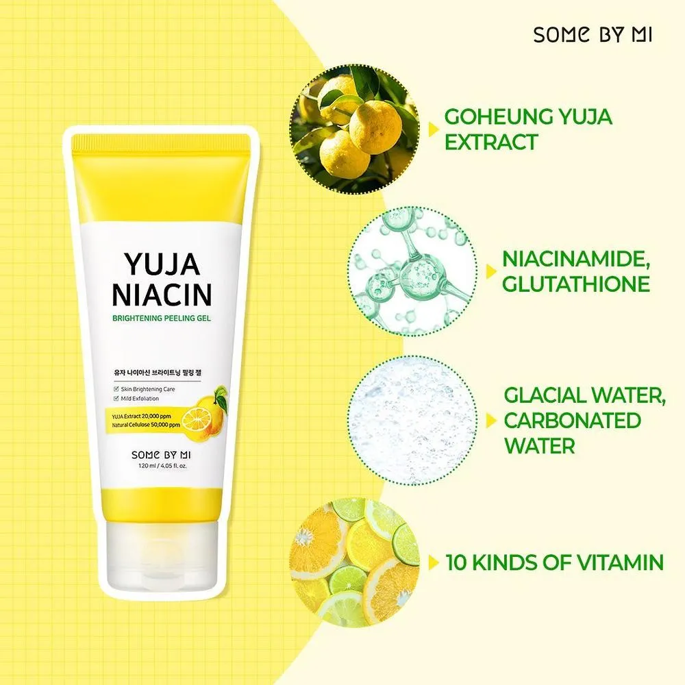 GEL ACLARANTE  YUJA NIACIN BRIGHTENING PEELING GEL  