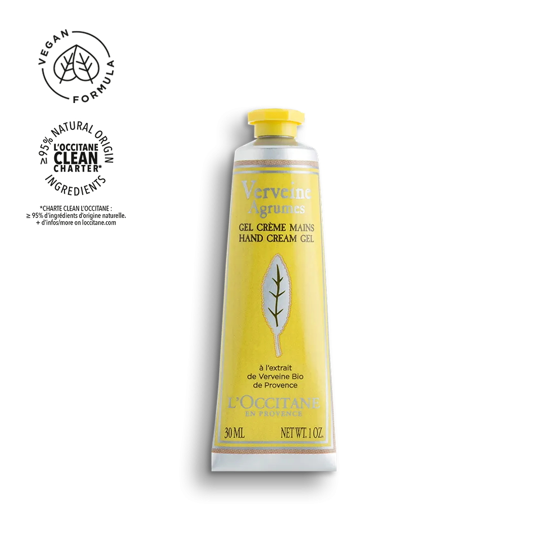 Gel Crema para manos Verbena Cítrica tamao de viaje 30ml