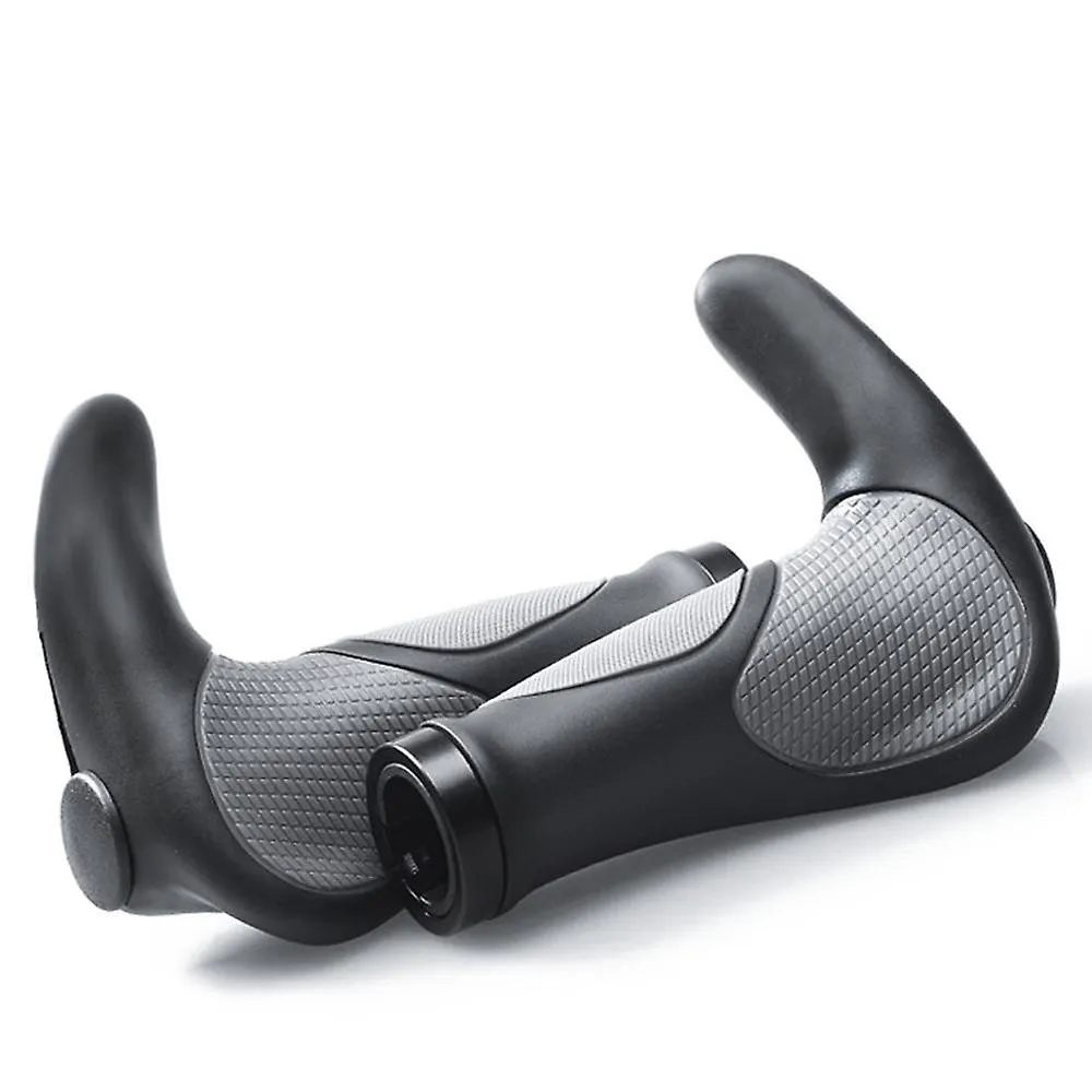 HORN ERGONOMIC BICYCLE GRIPS  WITH NONSLIP GEL/RUBBER CUSHIONING PADDING  FOR