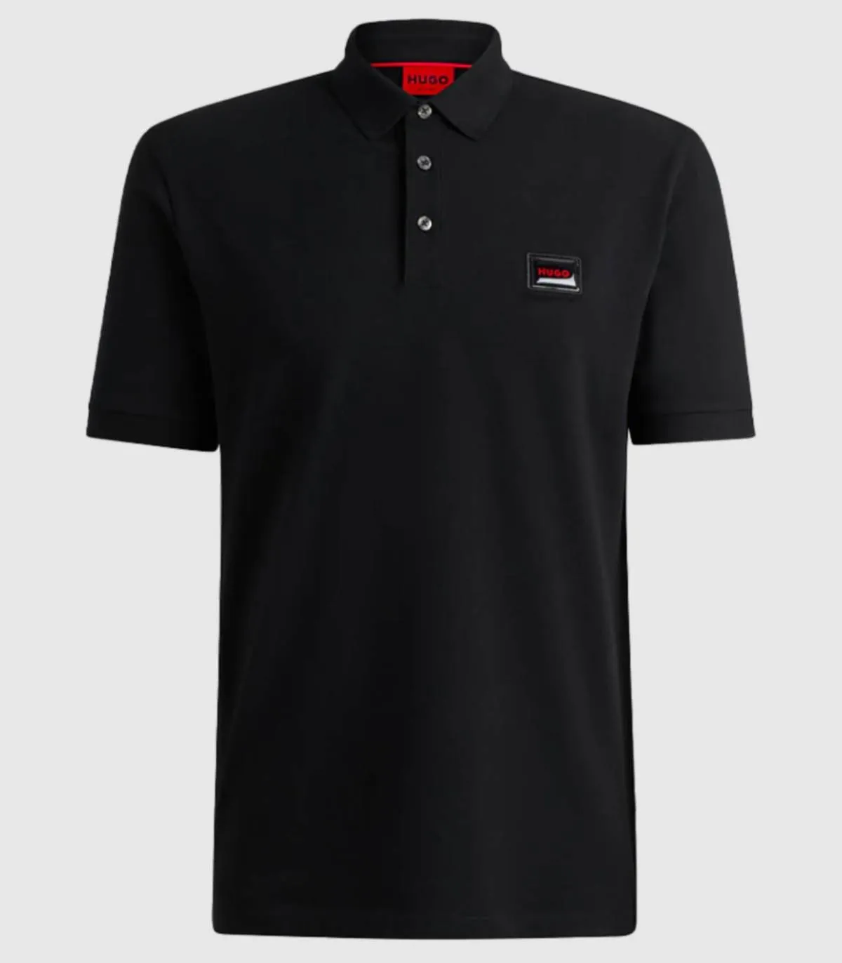 HUGO BOSS  POLO PARA HOMBRE NEGRO  DERESO GEL