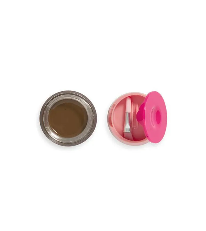 I HEART REVOLUTION  POMADA PARA CEJAS CHOCOLATE BROW POT  SALTED CARAMEL