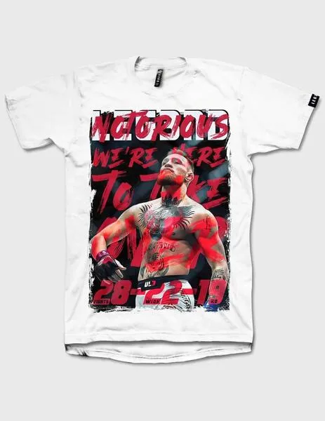 Leg3nd Notorious Camiseta blanca unisex