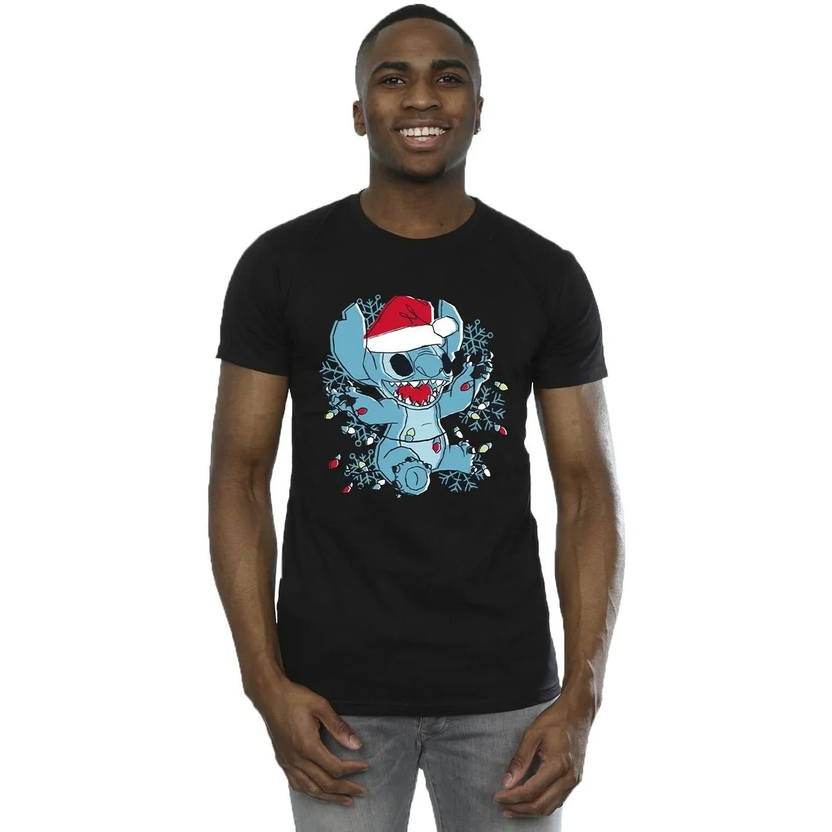 Lilo And Stitch Christmas Lights Sketch