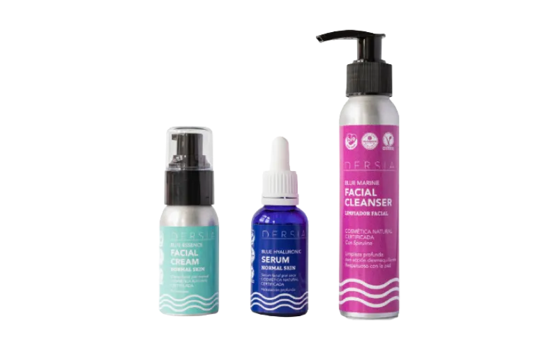 Limpiador & Serum & Crema facial Ritual Bruma Marina