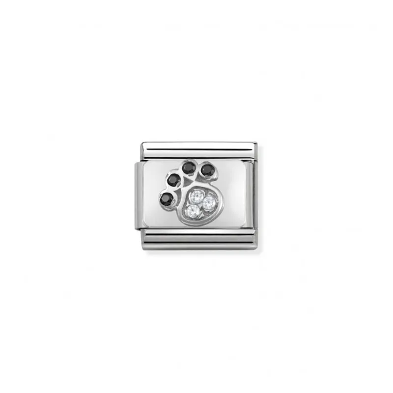 Link Nomination Acero y Plata "Huella mascoca" 330304 14
