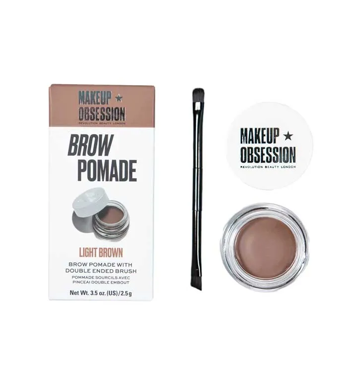 MAKEUP OBSESSION  POMADA PARA CEJAS  LIGHT BROWN