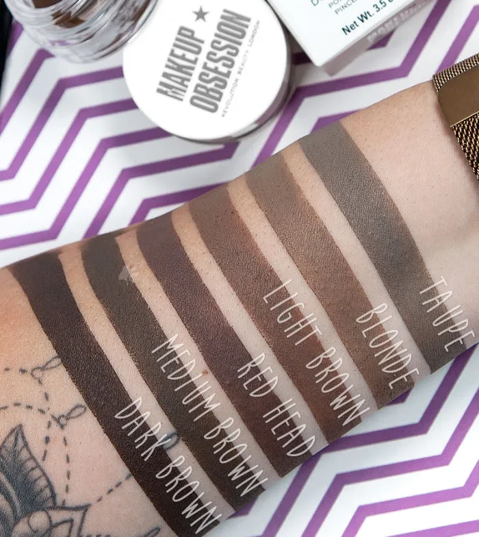 MAKEUP OBSESSION  POMADA PARA CEJAS  LIGHT BROWN