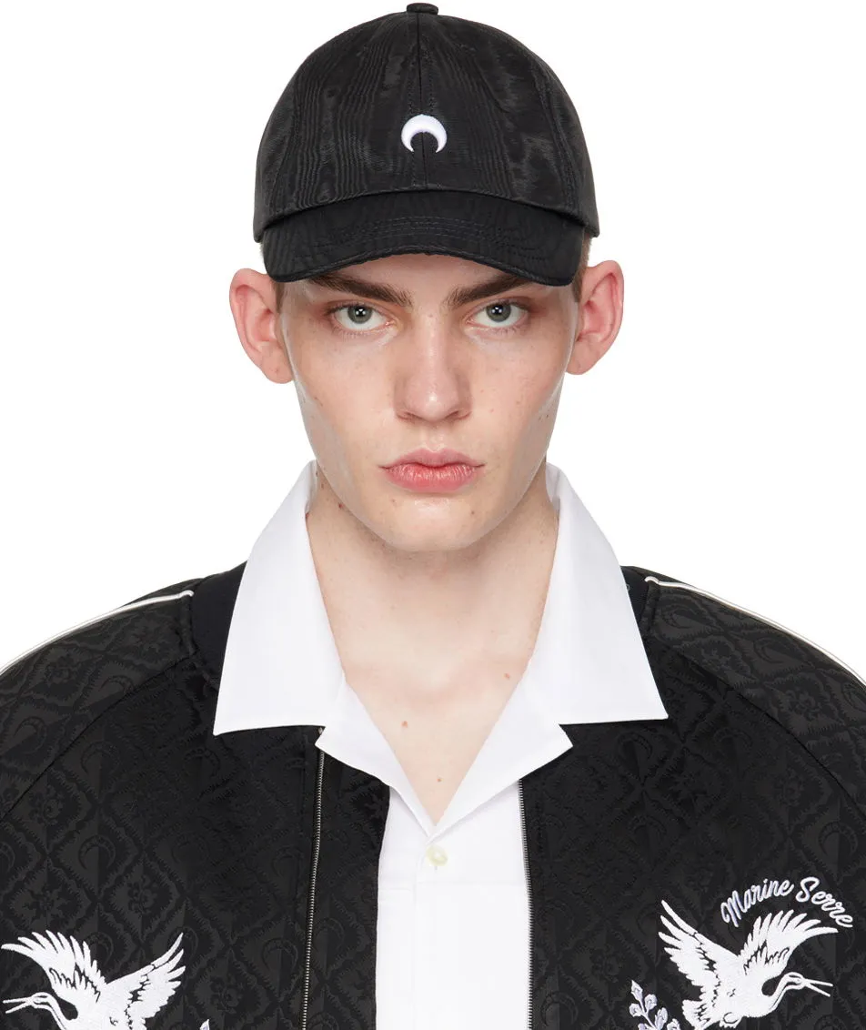 Marine Serre Line Regenerated Moire Cap