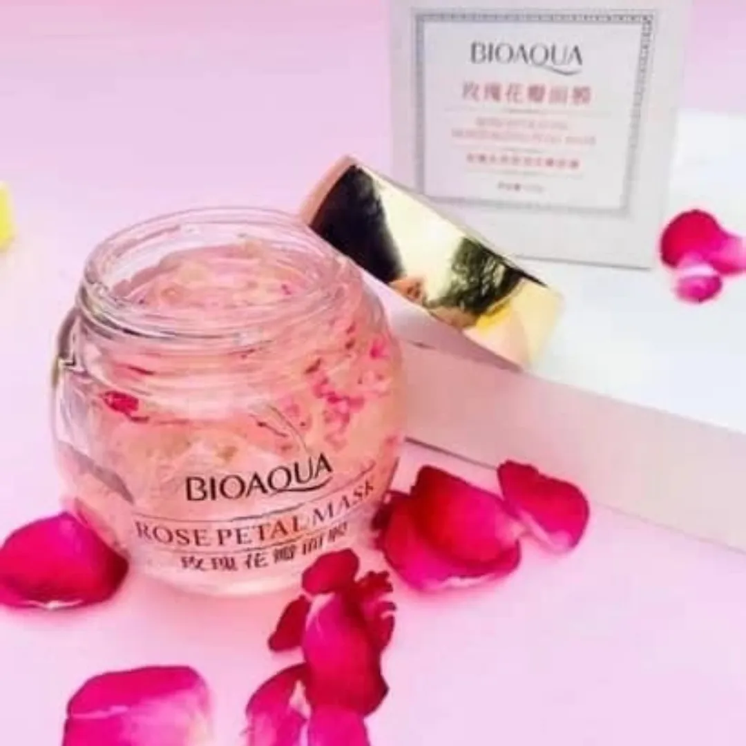 MASCARILLA FACIAL  ROSE PETAL BIOAQUA