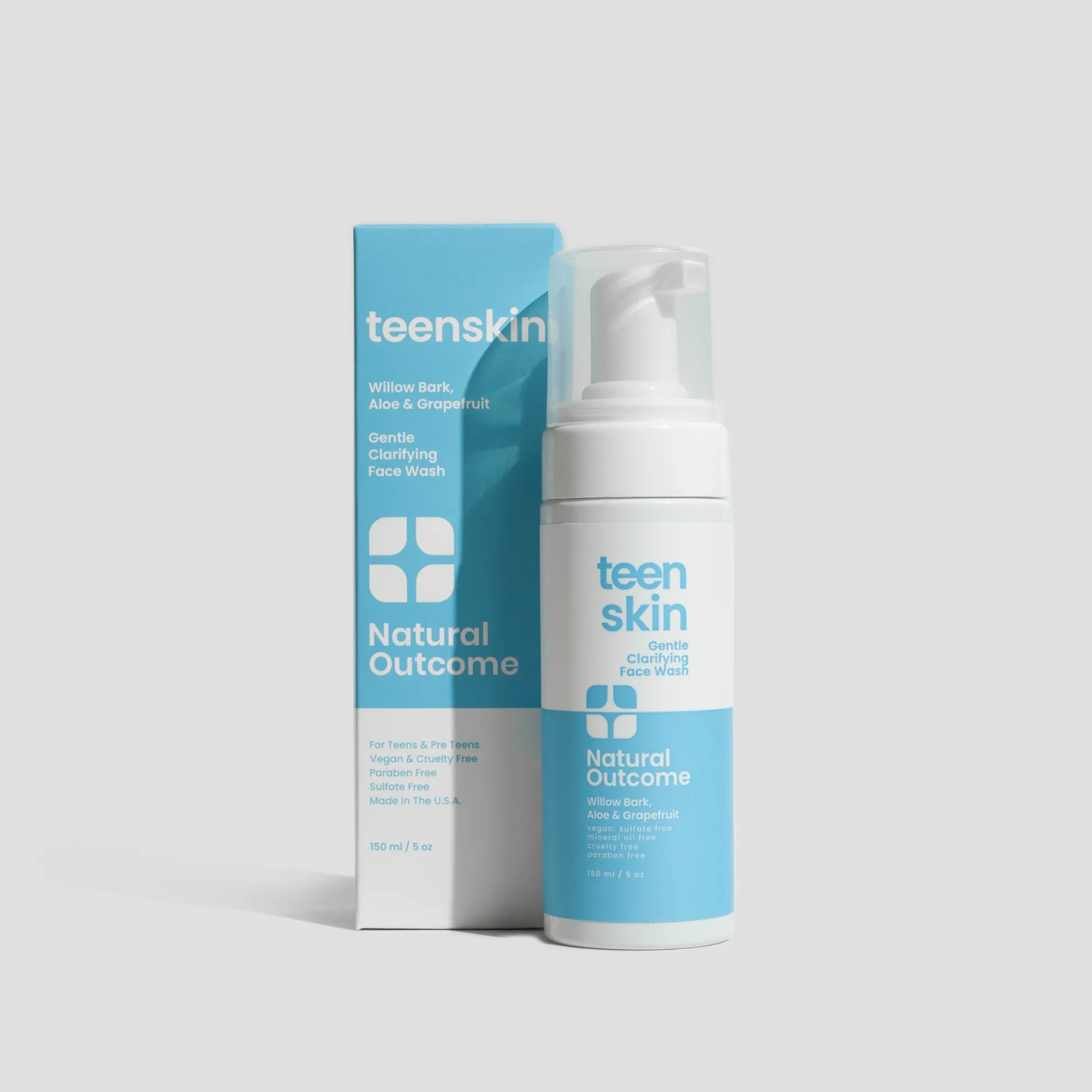 OUTCOME Teen Skin Foaming Face Wash