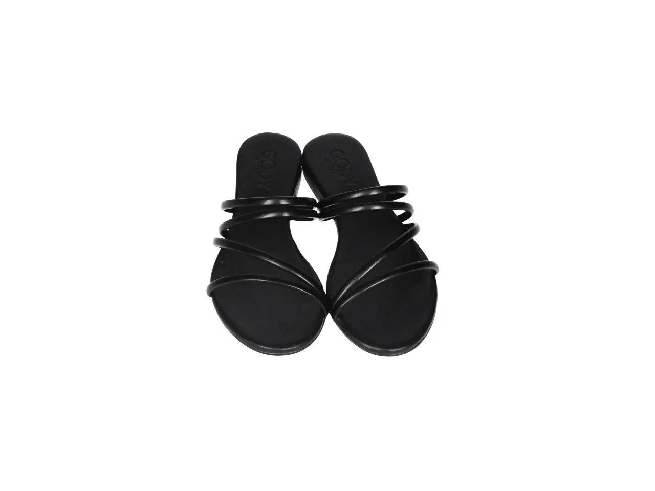 Pinky Piel Negro Tiras