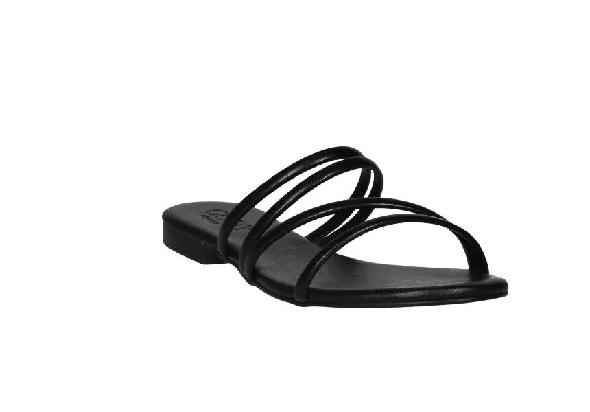 Pinky Piel Negro Tiras