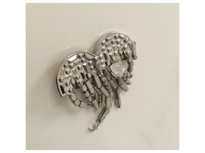 Saint Laurent Aretes Plata 