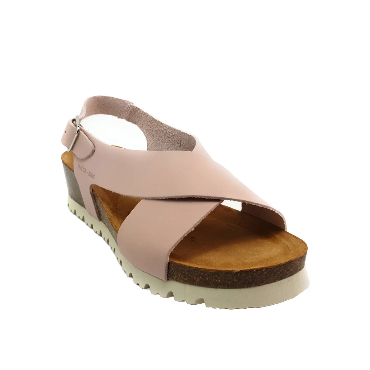 SANDALIA  5656 PIEL SALMON