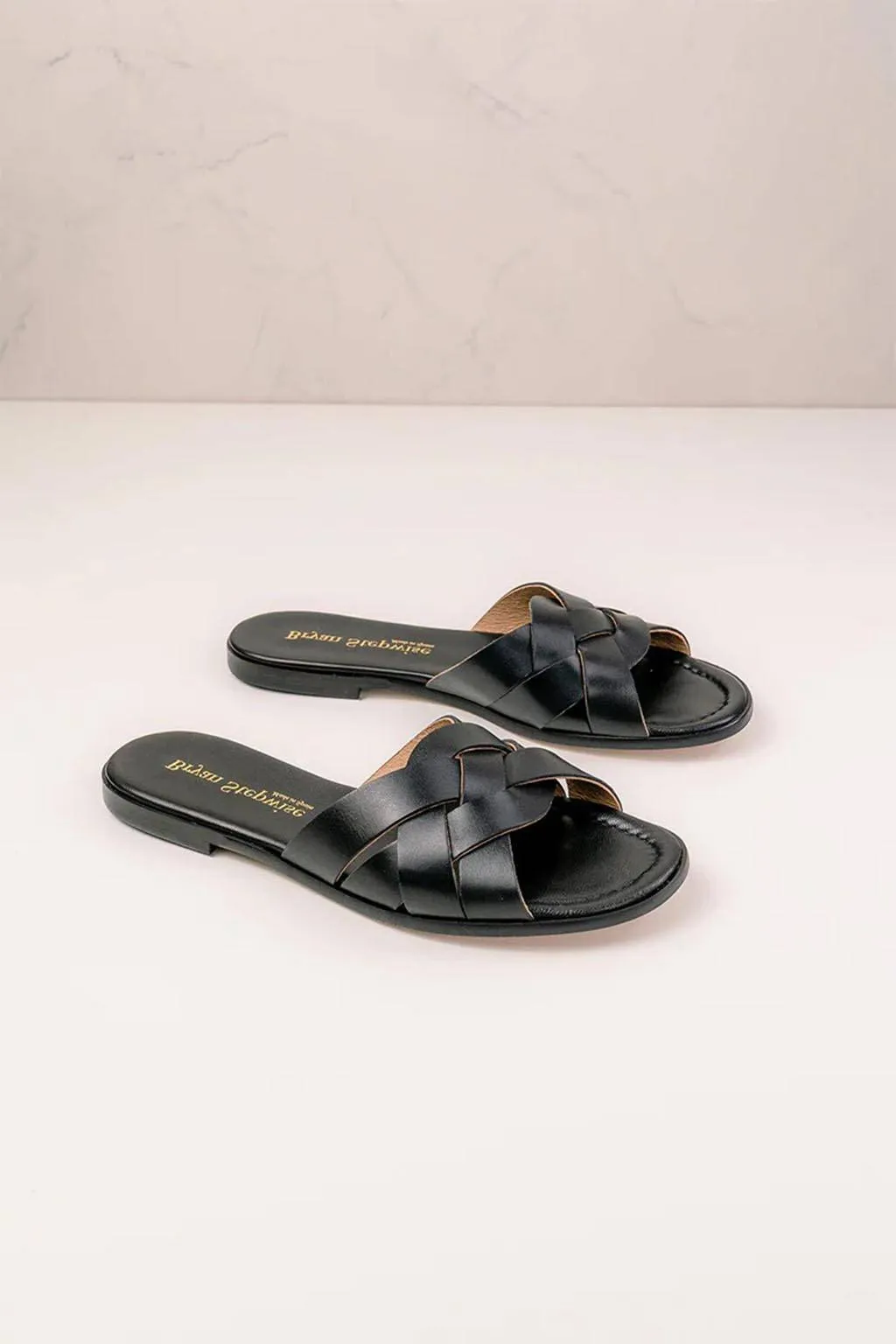Sandalia Bryan 1531 Piel Negro