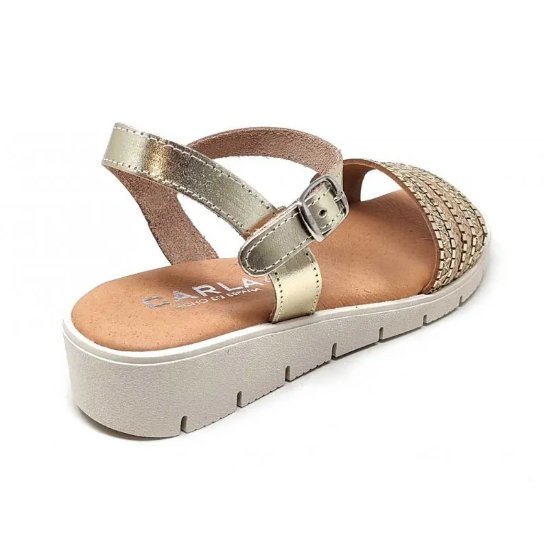 SANDALIA MUJER PIEL CARLA 8707