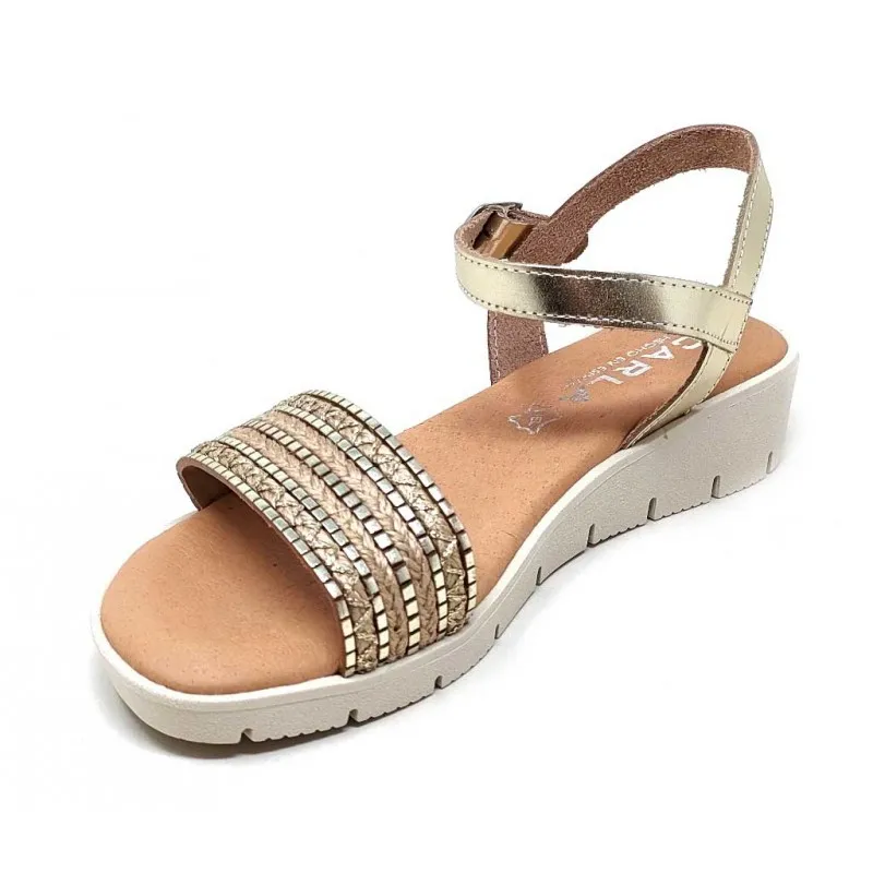 SANDALIA MUJER PIEL CARLA 8707