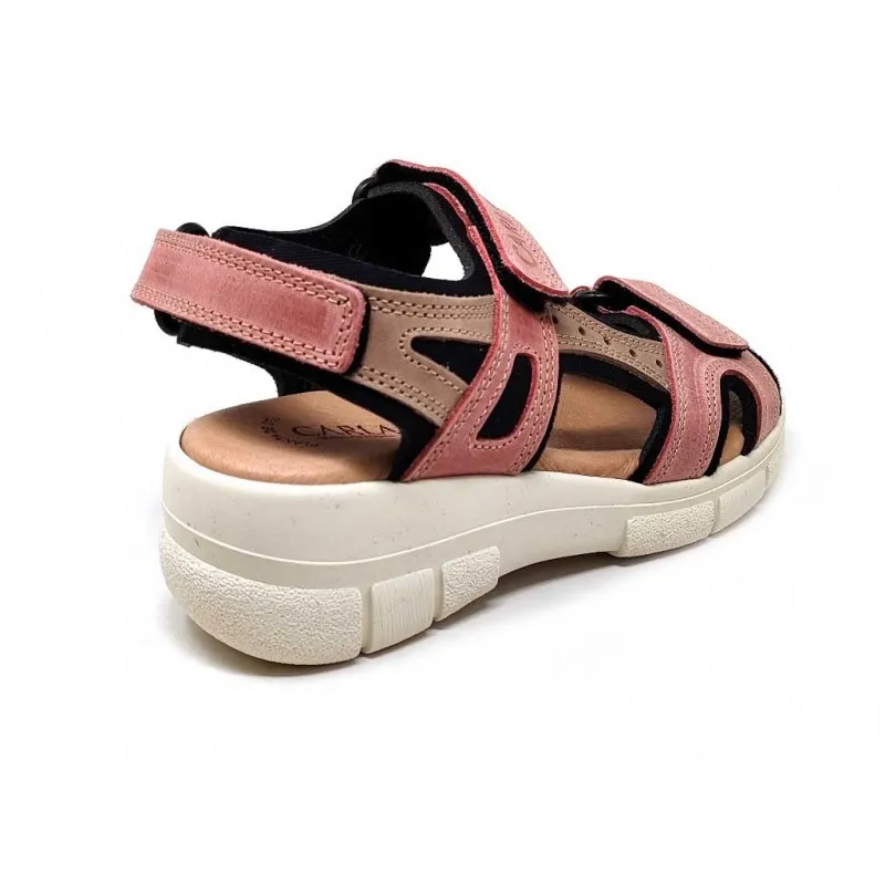 SANDALIA PIEL MUJER CARLA 54340 TEJA TAUPE