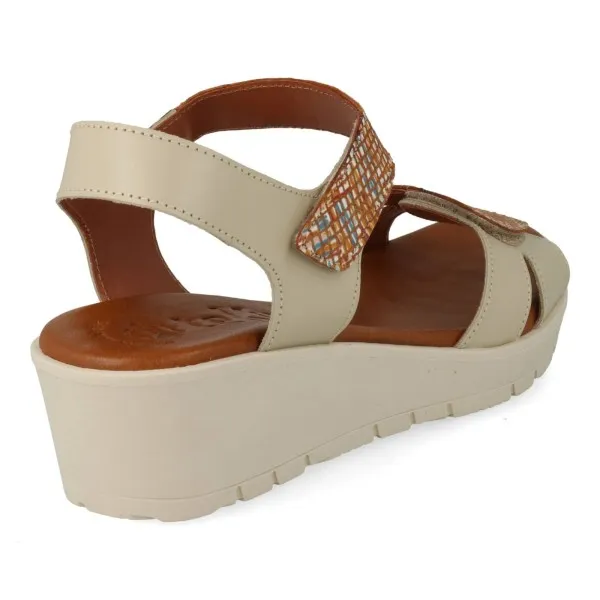 SANDALIAS COMODAS MUJER PIEL MOD. ARENAL