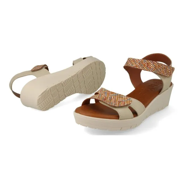 SANDALIAS COMODAS MUJER PIEL MOD. ARENAL