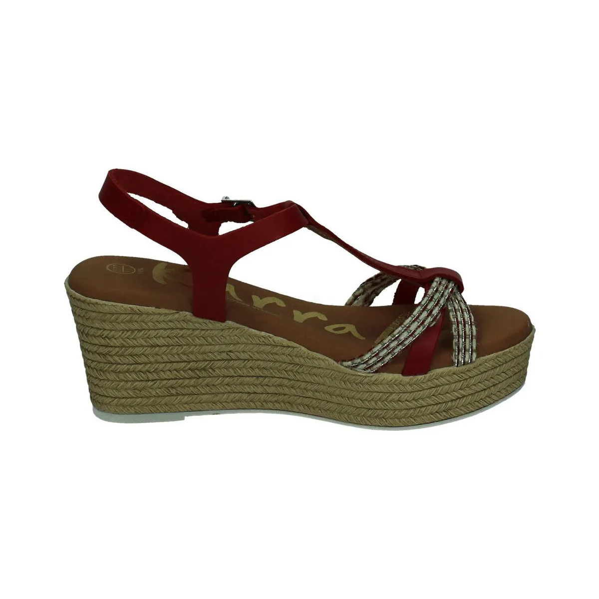 Sandalias cuÑa alta