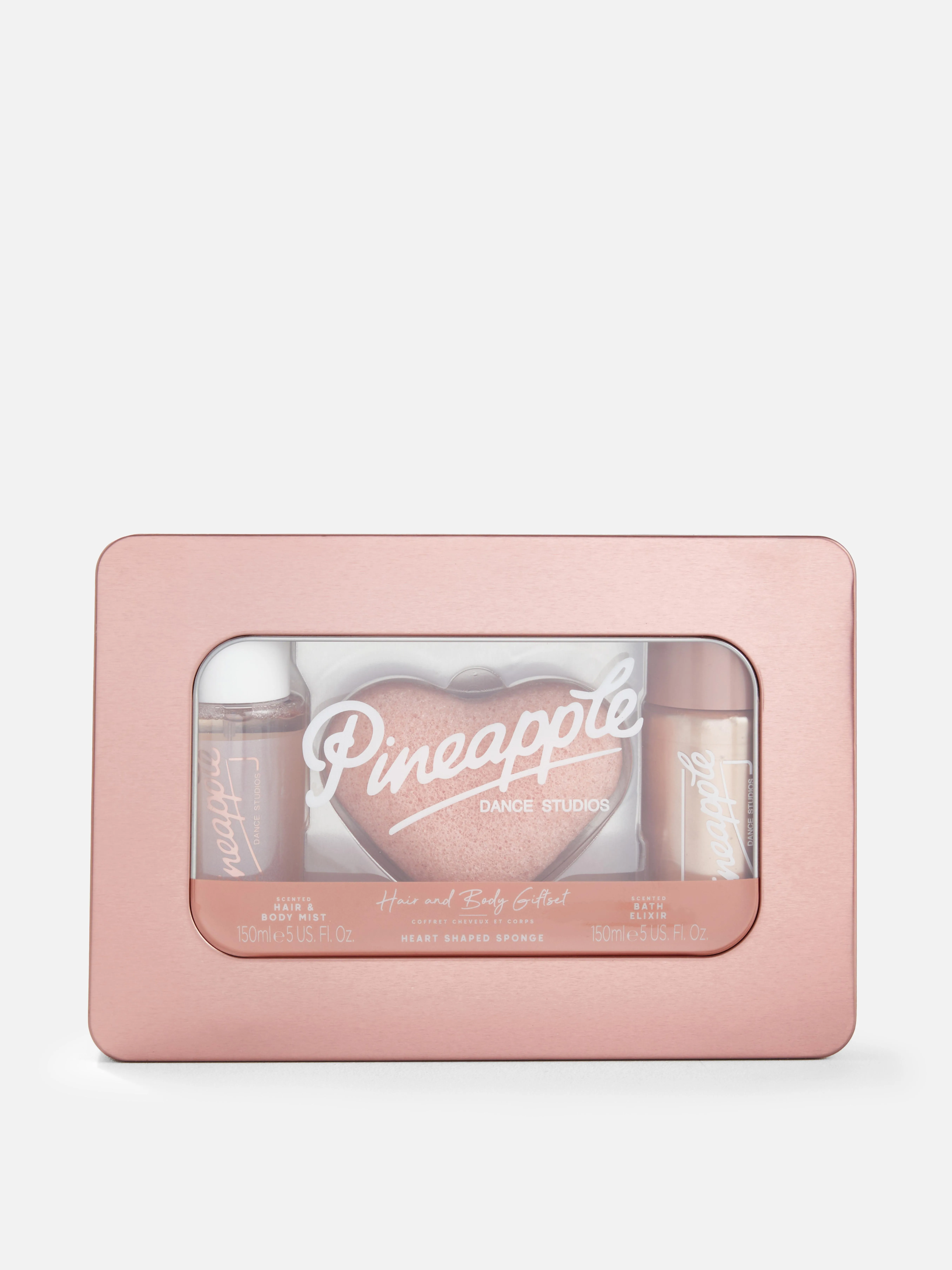 Set de aseo para cuerpo y cabello de Pineapple Dance Studios